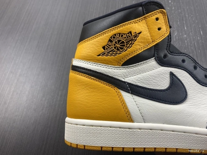Cheap TB Air High Jordan Toe 555088-711 OG 1 Yellow 0810